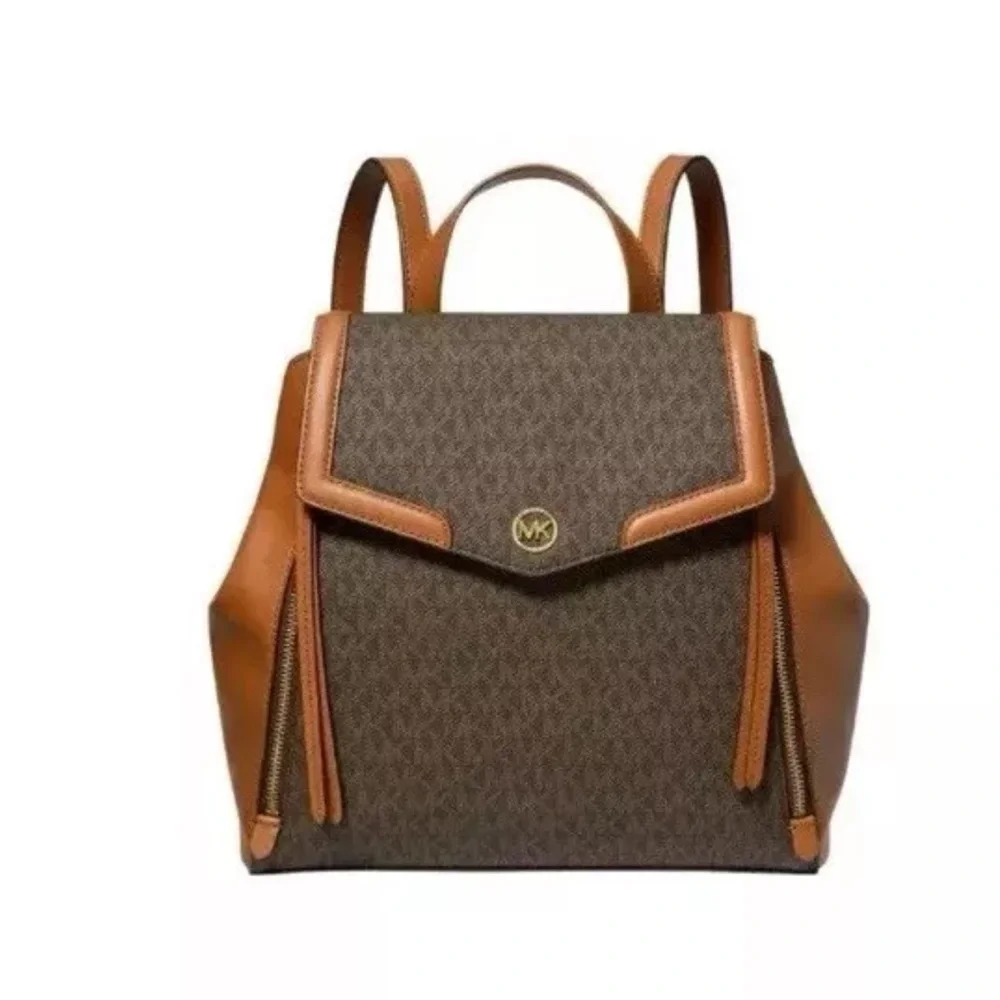 Michael Kors Freya Signature Logo Backpack Handbag NEW